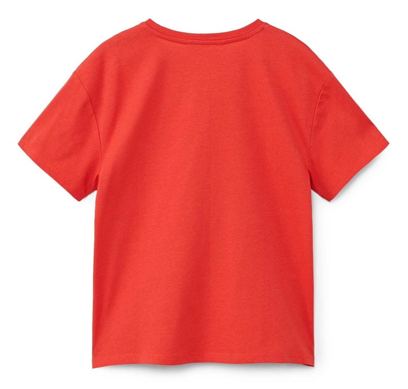 تی شرت نخی یقه گرد پسرانه - مانگو - قرمز  - 3