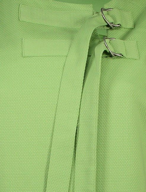 پیراهن کوتاه زنانه - استفانل - سبز - 5