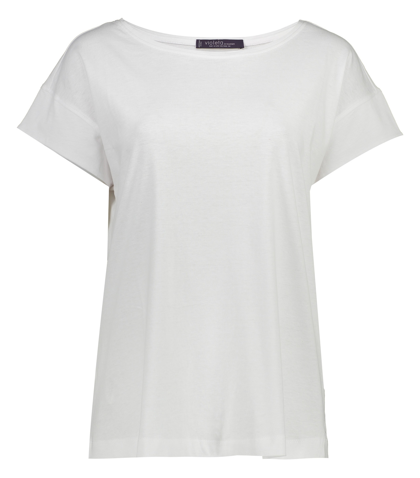 تی شرت نخی یقه گرد زنانه - ویولتا بای مانگو