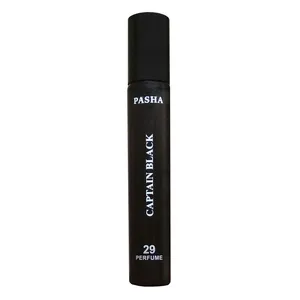 عطر جیبی مردانه پاشا مدل CAPTAIN BLACK حجم 20 میلی لیتر