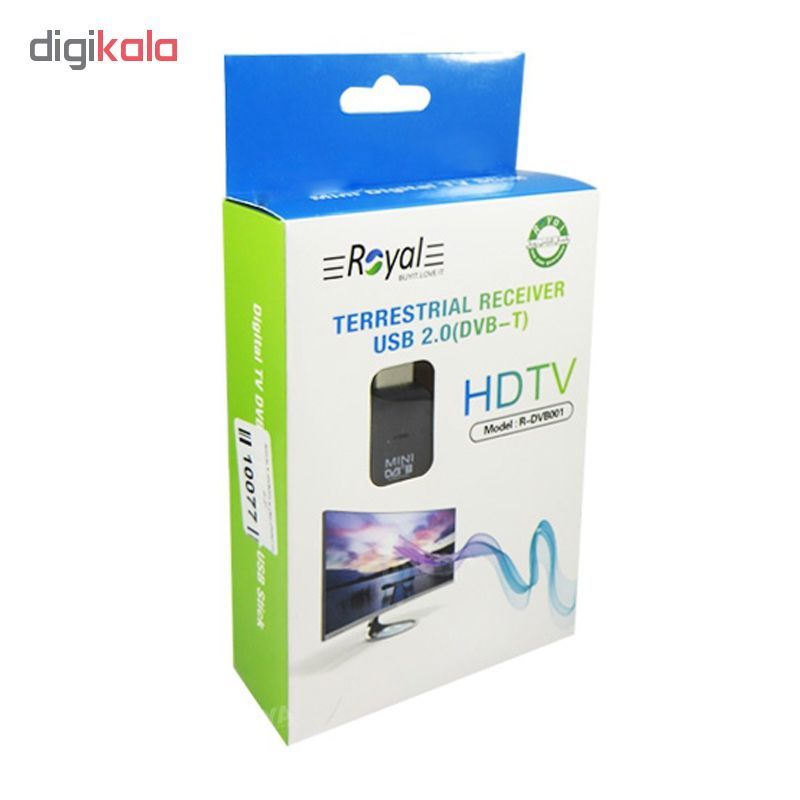 گیرنده دیجیتال USB رویال مدل R-DVB001 main 1 6