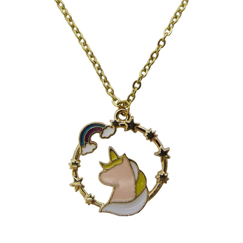 گردنبند دخترانه طرح پونی گردنبند دخترانه طرح پونی