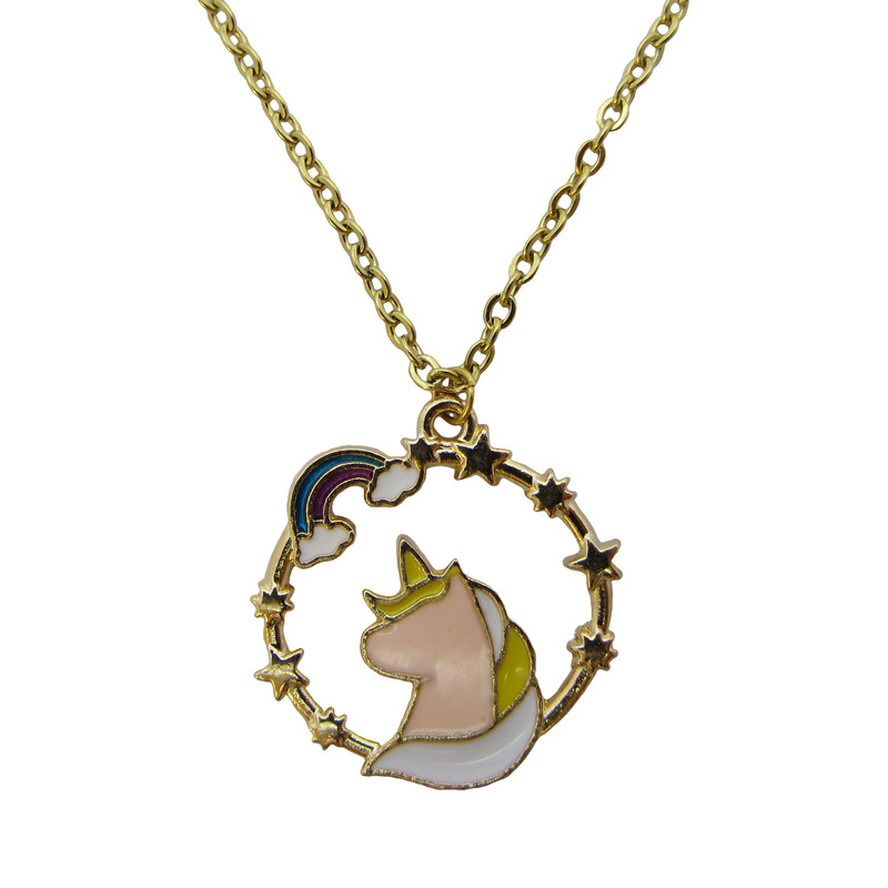 گردنبند دخترانه طرح پونی گردنبند دخترانه طرح پونی