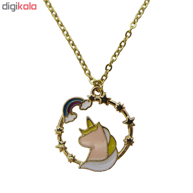 گردنبند دخترانه طرح پونی گردنبند دخترانه طرح پونی