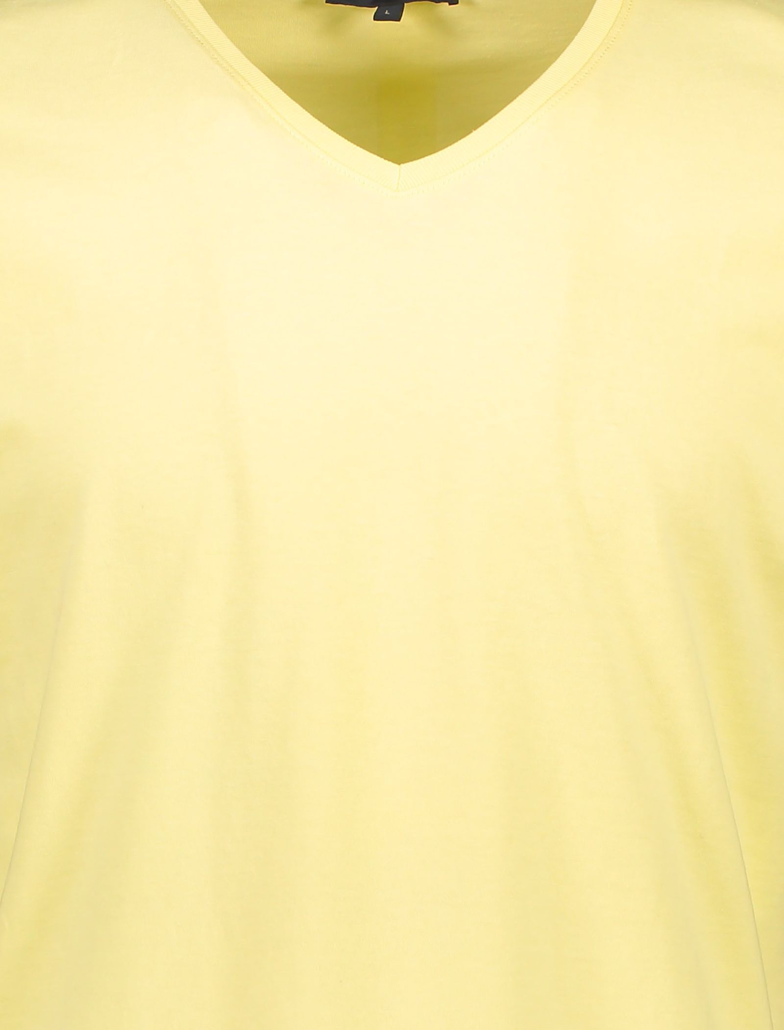 تی شرت نخی یقه هفت مردانه - یوپیم - زرد - 6