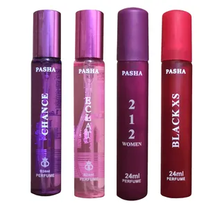 عطر جیبی زنانه پاشا مدل C4 حجم 24 میلی لیتر مجموعه 4 عددی