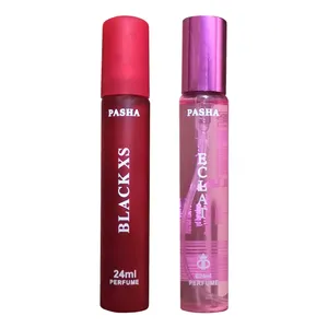 عطر جیبی زنانه پاشا مدل T2 حجم 24 میلی لیتر مجموعه 2 عددی