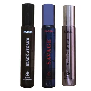 عطر جیبی مردانه پاشا مدل T3 حجم 24 میلی لیتر مجموعه 3 عددی