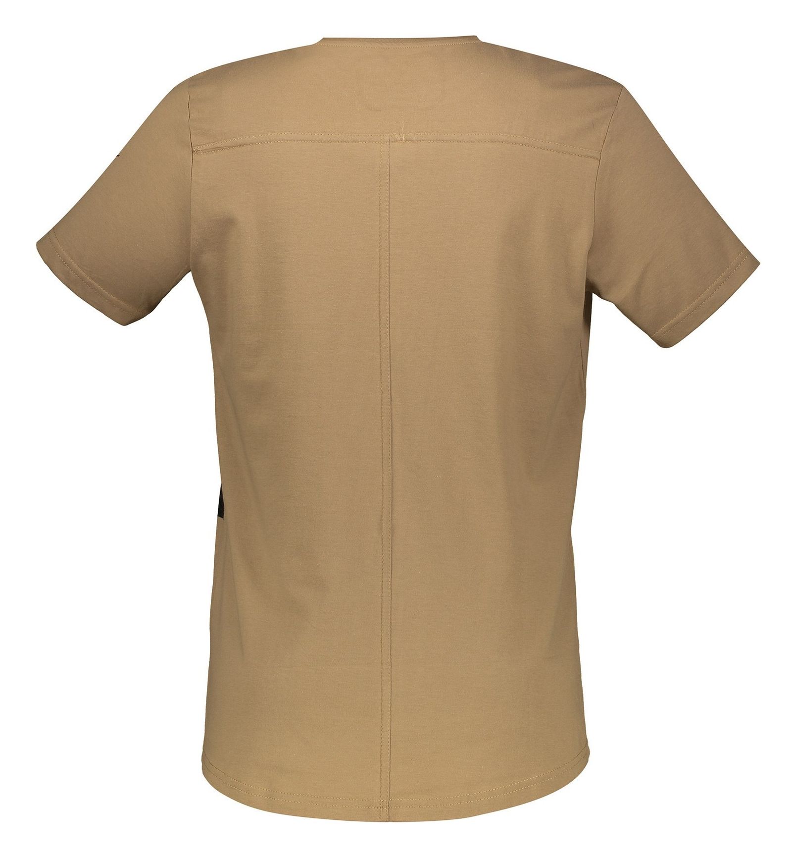 تی شرت یقه گرد مردانه - تچر - بژ - 3