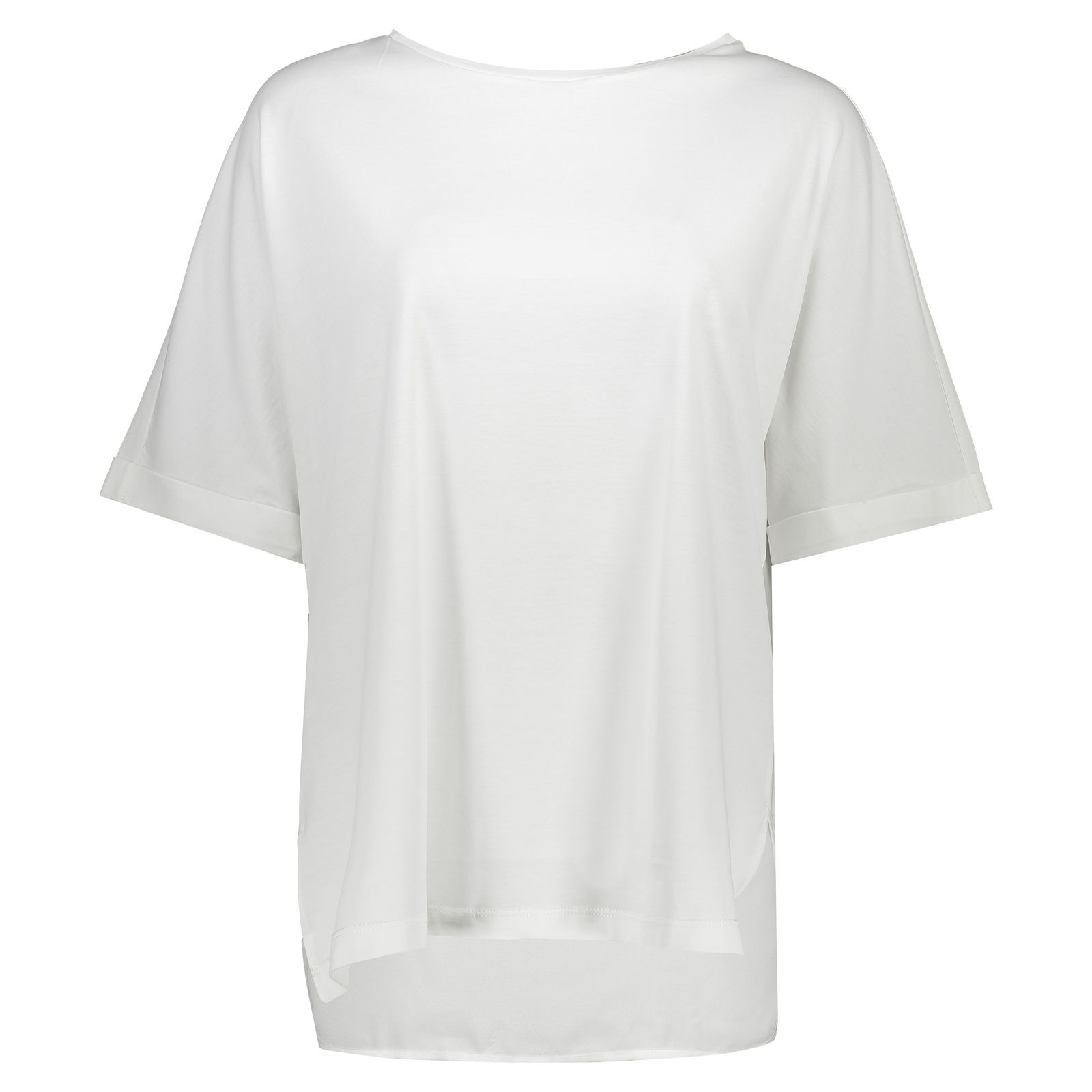 تی شرت ویسکوز یقه گرد زنانه - ویولتا بای مانگو - سفید - 1