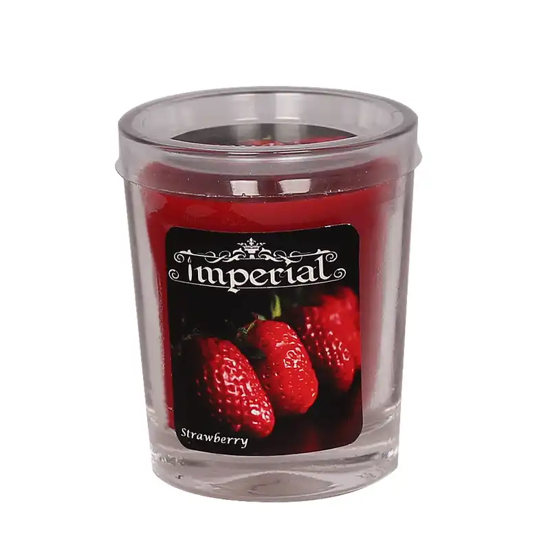 شمع لیوانی ایمپریال مدل Strawberry