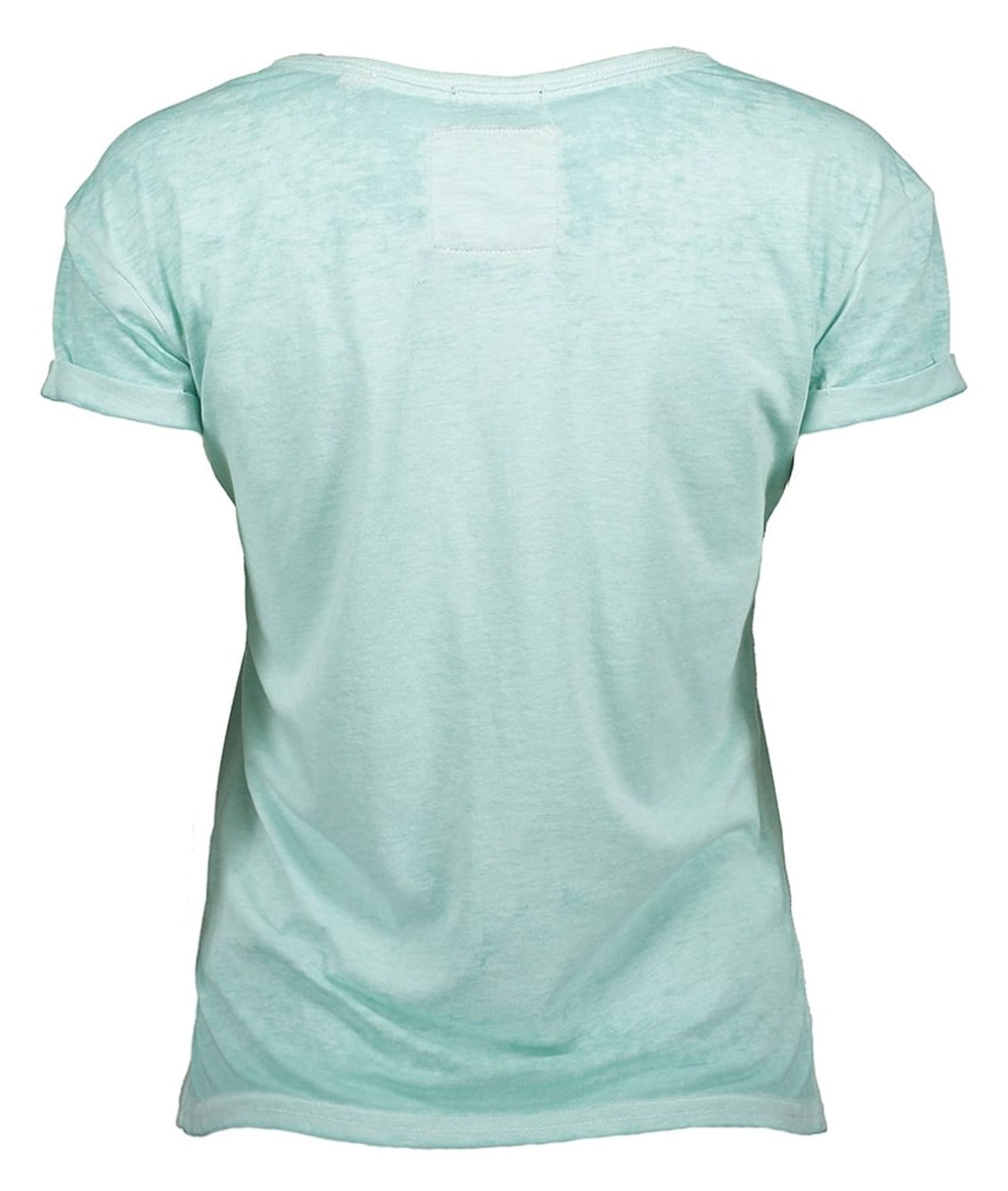 تی شرت یقه گرد زنانه - سوپردرای - سبز - 3