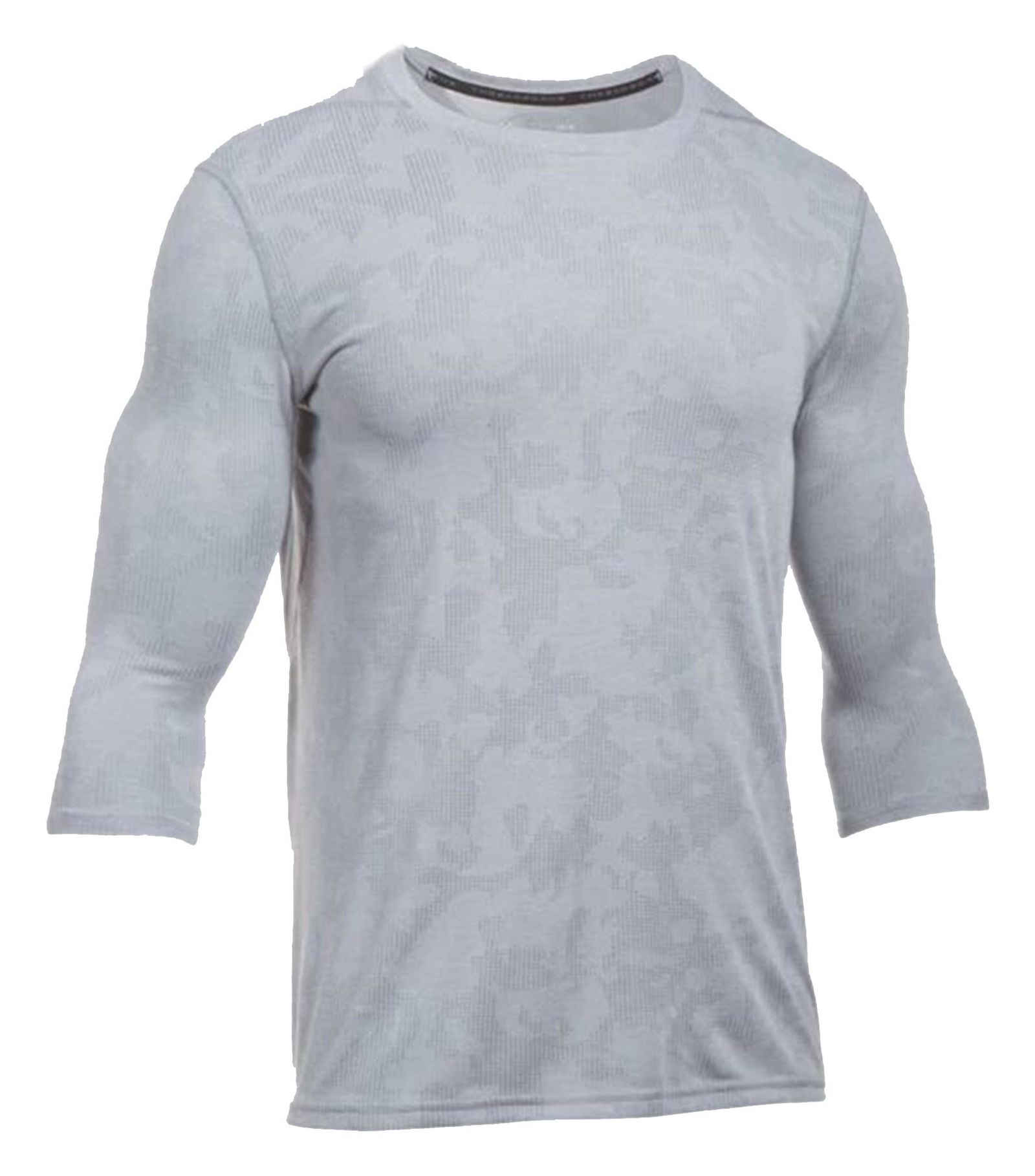 تی شرت ورزشی آستین کوتاه مردانه UA Threadborne - آندر آرمور - طوسي - 1