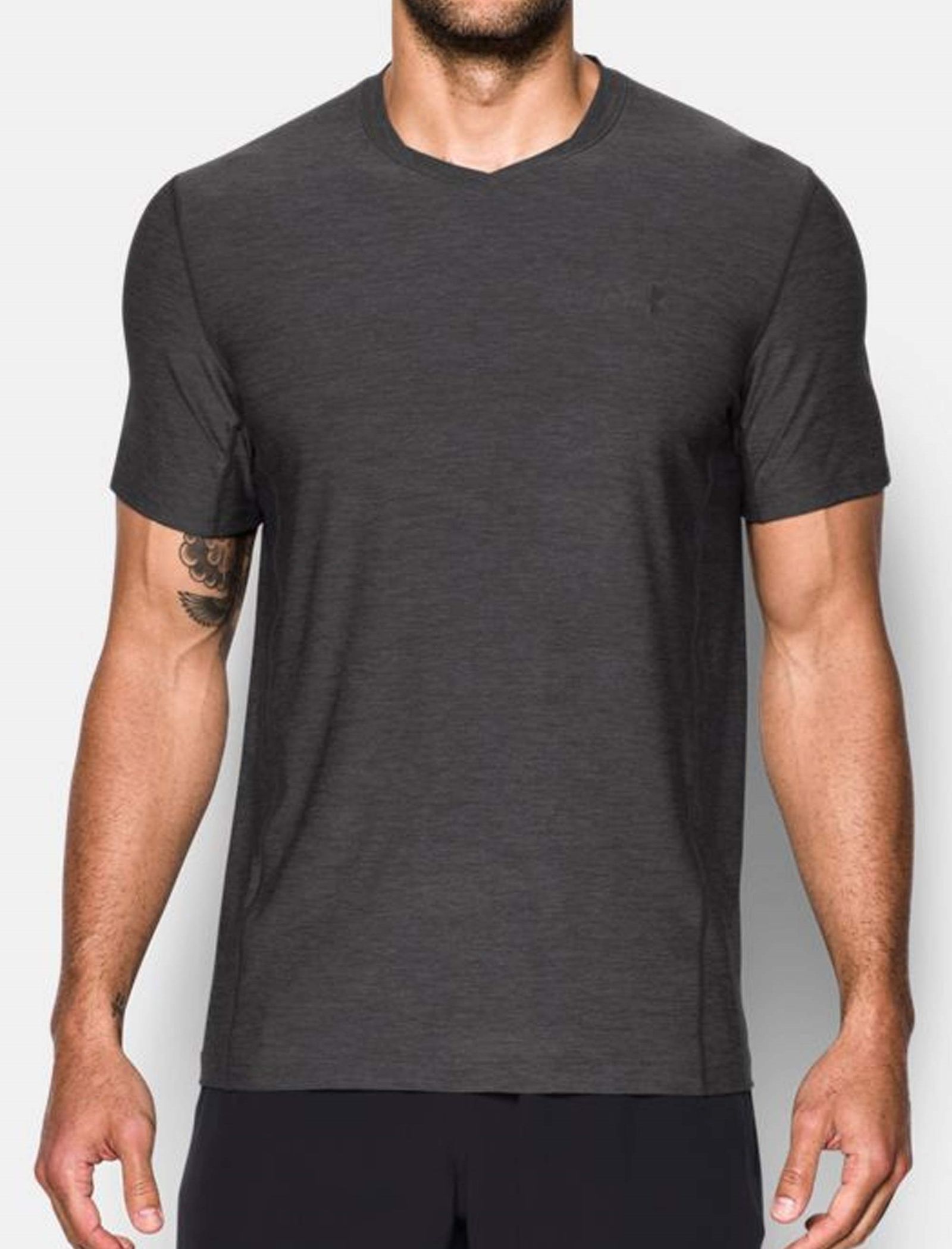 تی شرت ورزشی آستین کوتاه مردانه - آندر آرمور - طوسي - 3