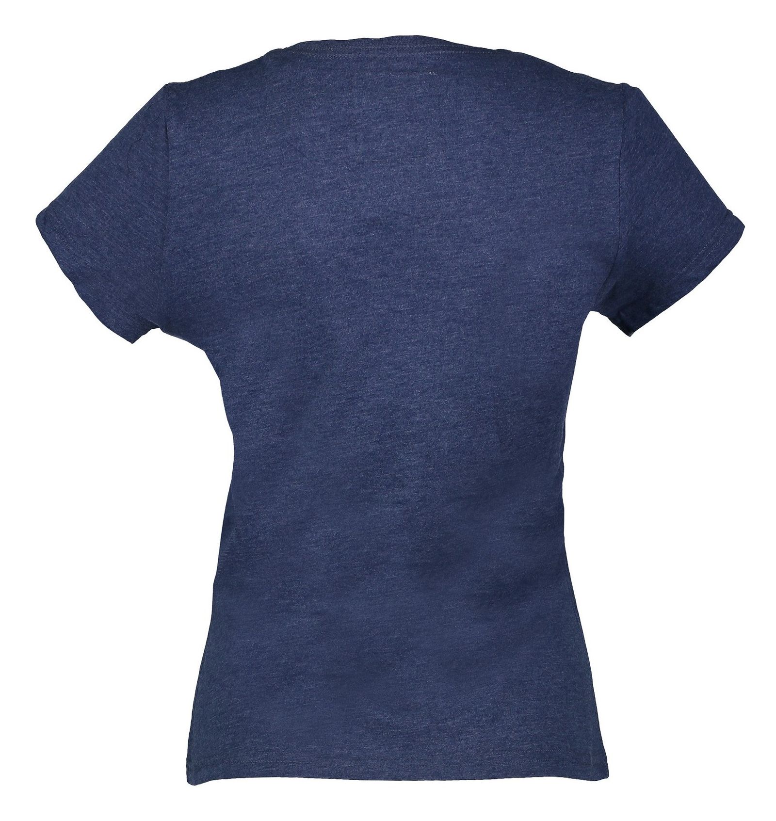 تی شرت نخی یقه گرد زنانه - سوپردرای - سرمه اي - 3