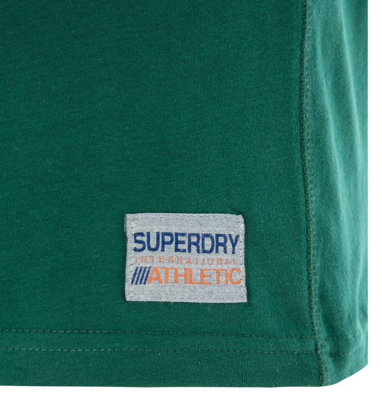 تی شرت نخی یقه گرد مردانه - سوپردرای - سبز - 6