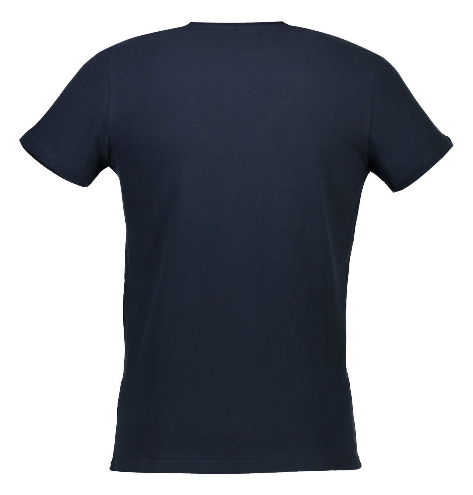 تی شرت نخی یقه گرد مردانه - سوپردرای - سرمه اي - 3
