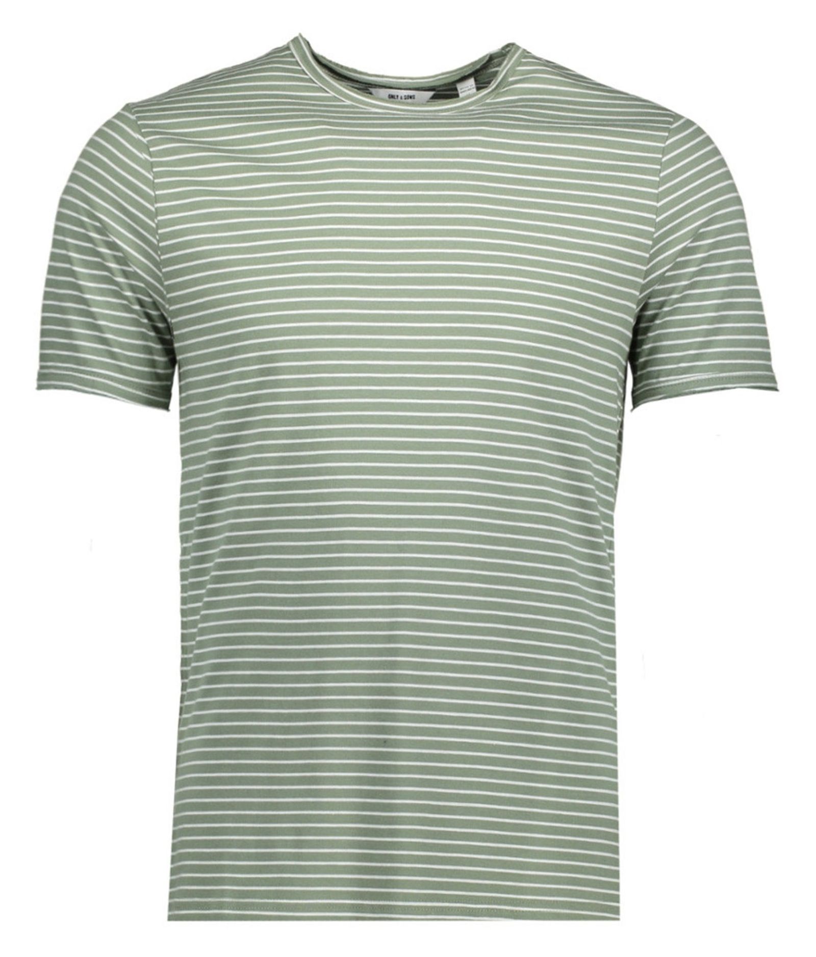تی شرت نخی آستین کوتاه مردانه - اونلی اند سانز - سبز - 1