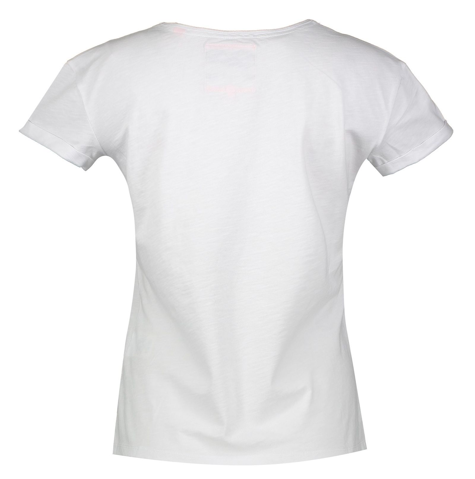 تی شرت نخی یقه گرد زنانه - سوپردرای - سفيد - 3