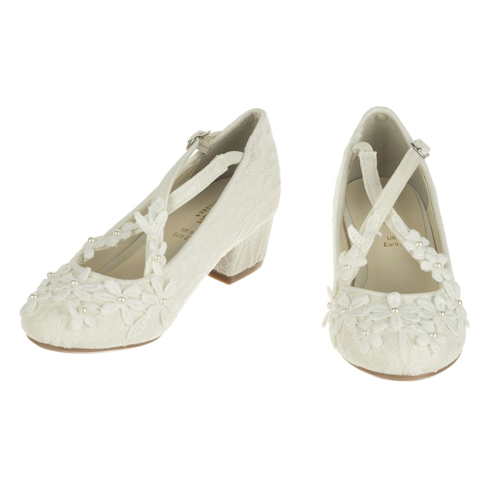 کفش مهمانی دخترانه - مانسون چیلدرن - سفيد - 5