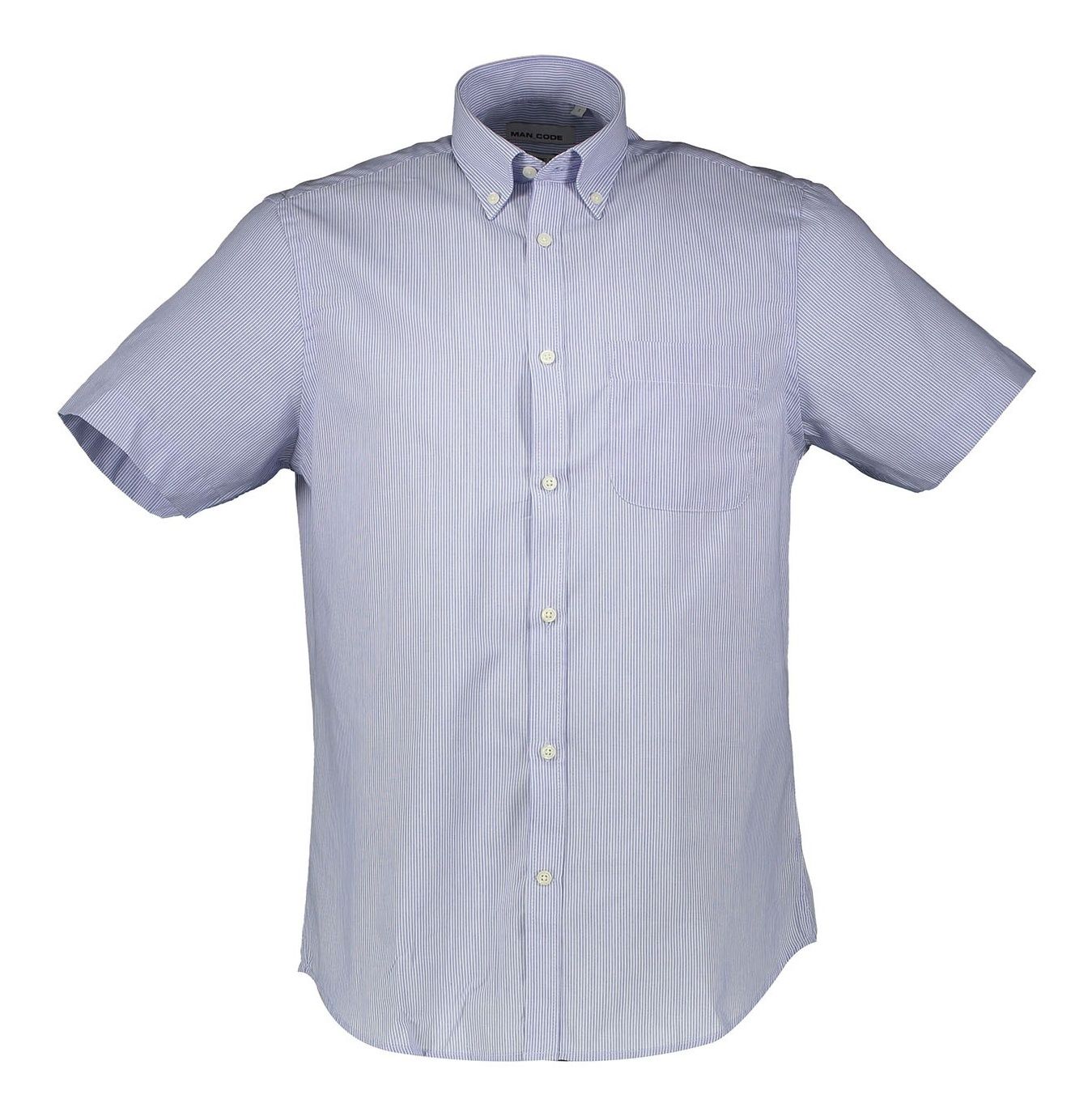 پیراهن آستین کوتاه مردانه - یوپیم - آبي - 2