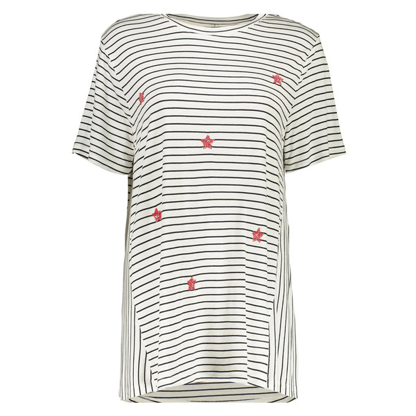 تی شرت ویسکوز یقه گرد زنانه - یوپیم