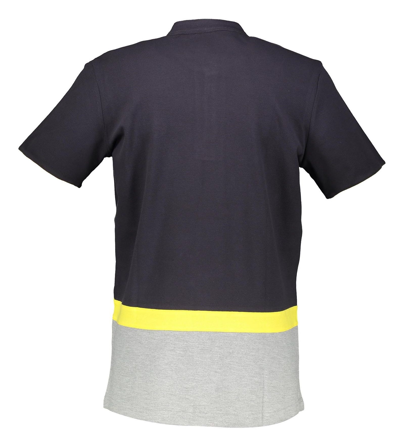 تی شرت نخی یقه گرد مردانه - جامه پوش آرا - زغالي - 3