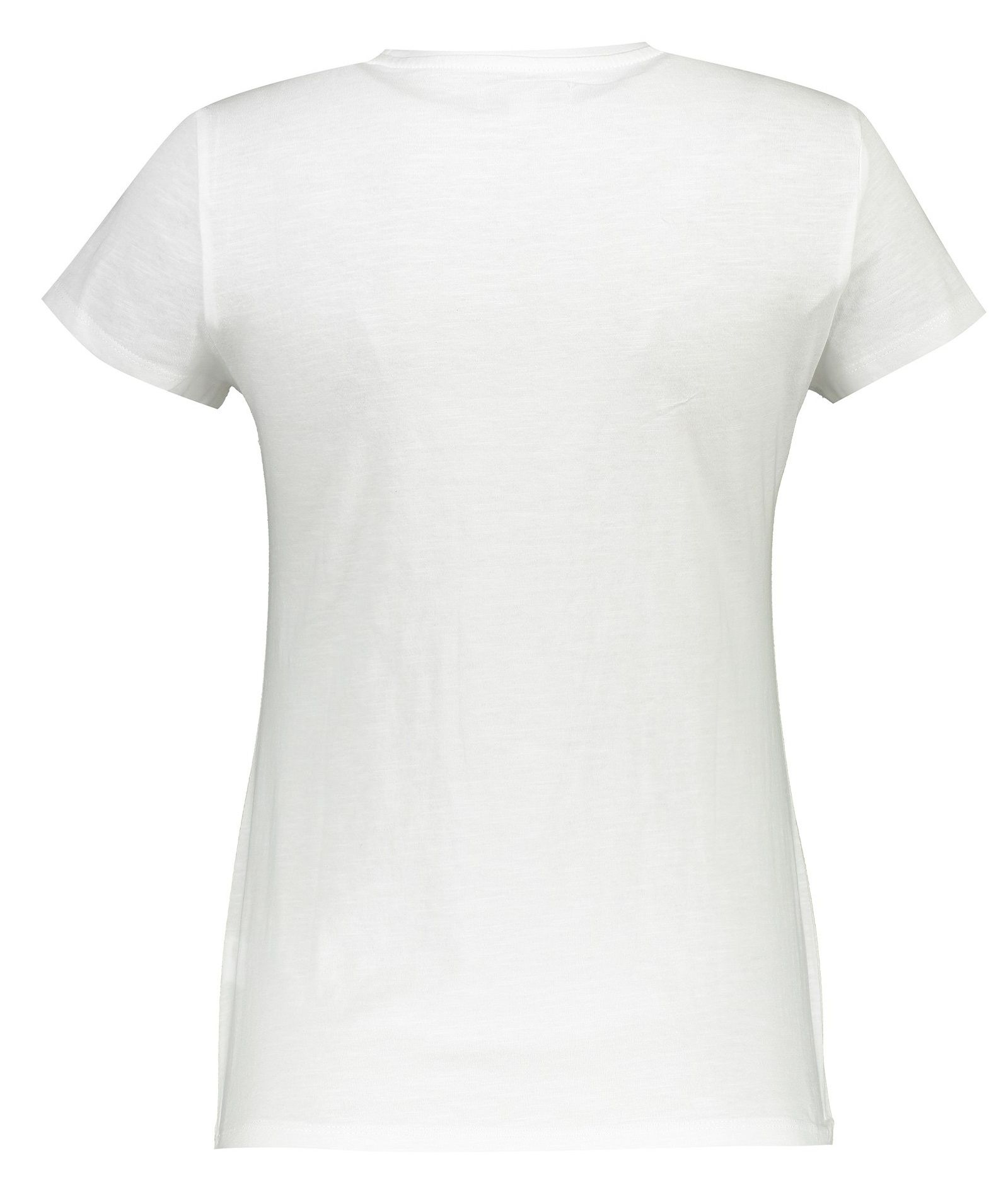 تی شرت نخی یقه گرد زنانه - یوپیم - سفيد - 3