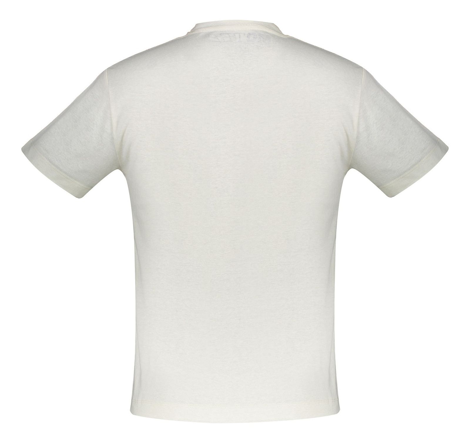 تی شرت یقه گرد مردانه - متی - کرم - 3