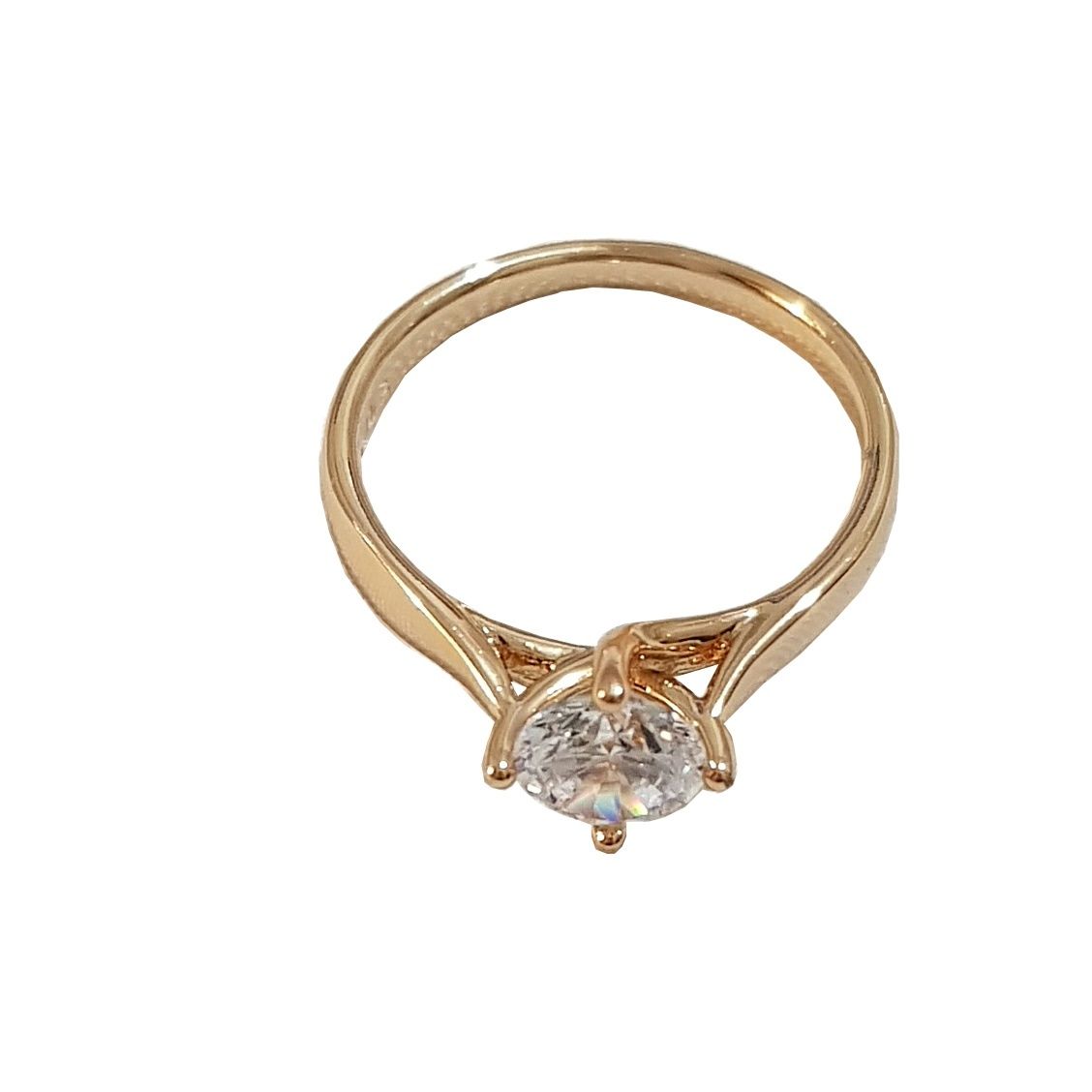 انگشتر زنانه ژوپینگ مدل حلقه تکداش 1164 -  - 1