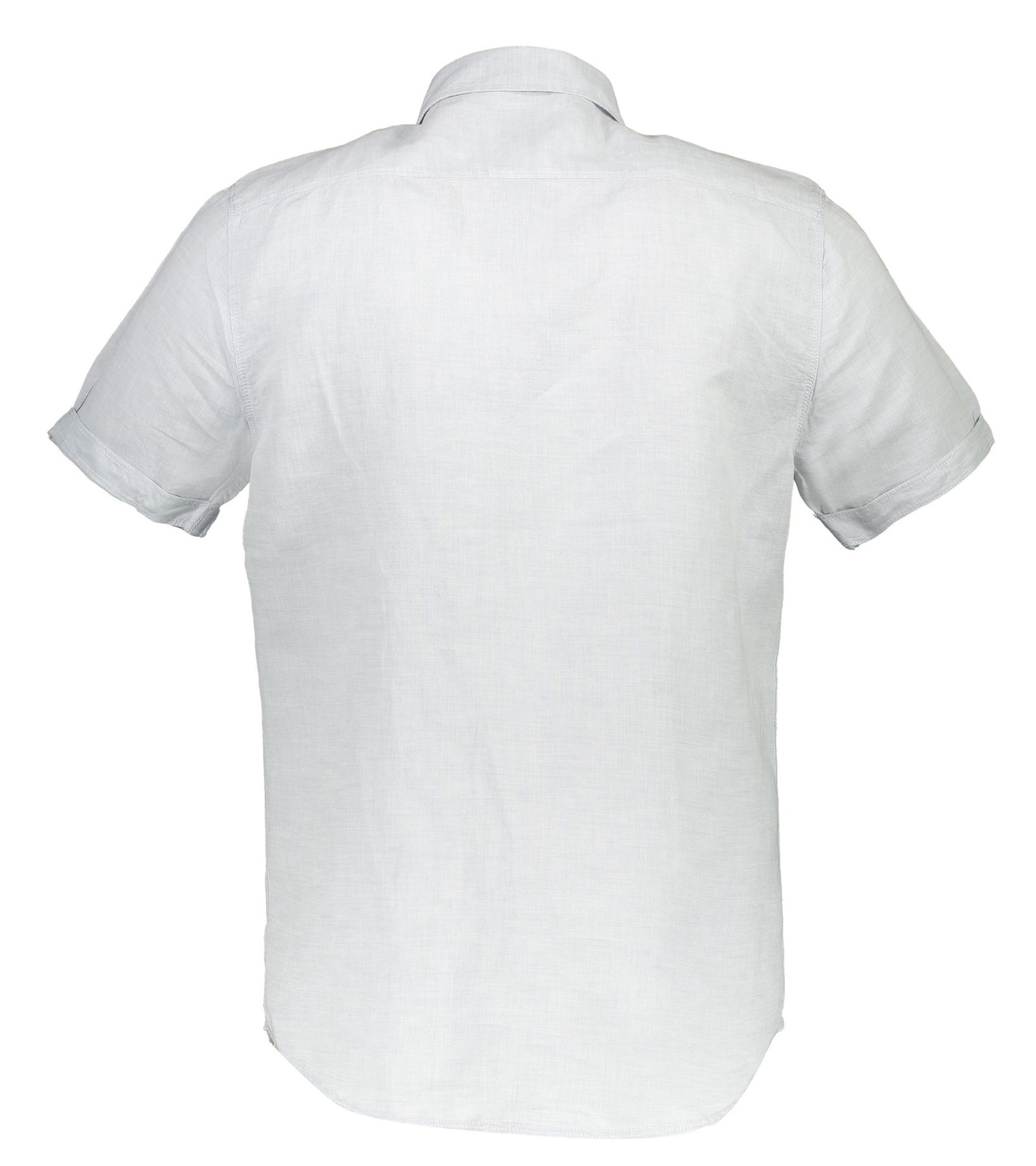 پیراهن آستین کوتاه مردانه - یوپیم - طوسي روشن - 4
