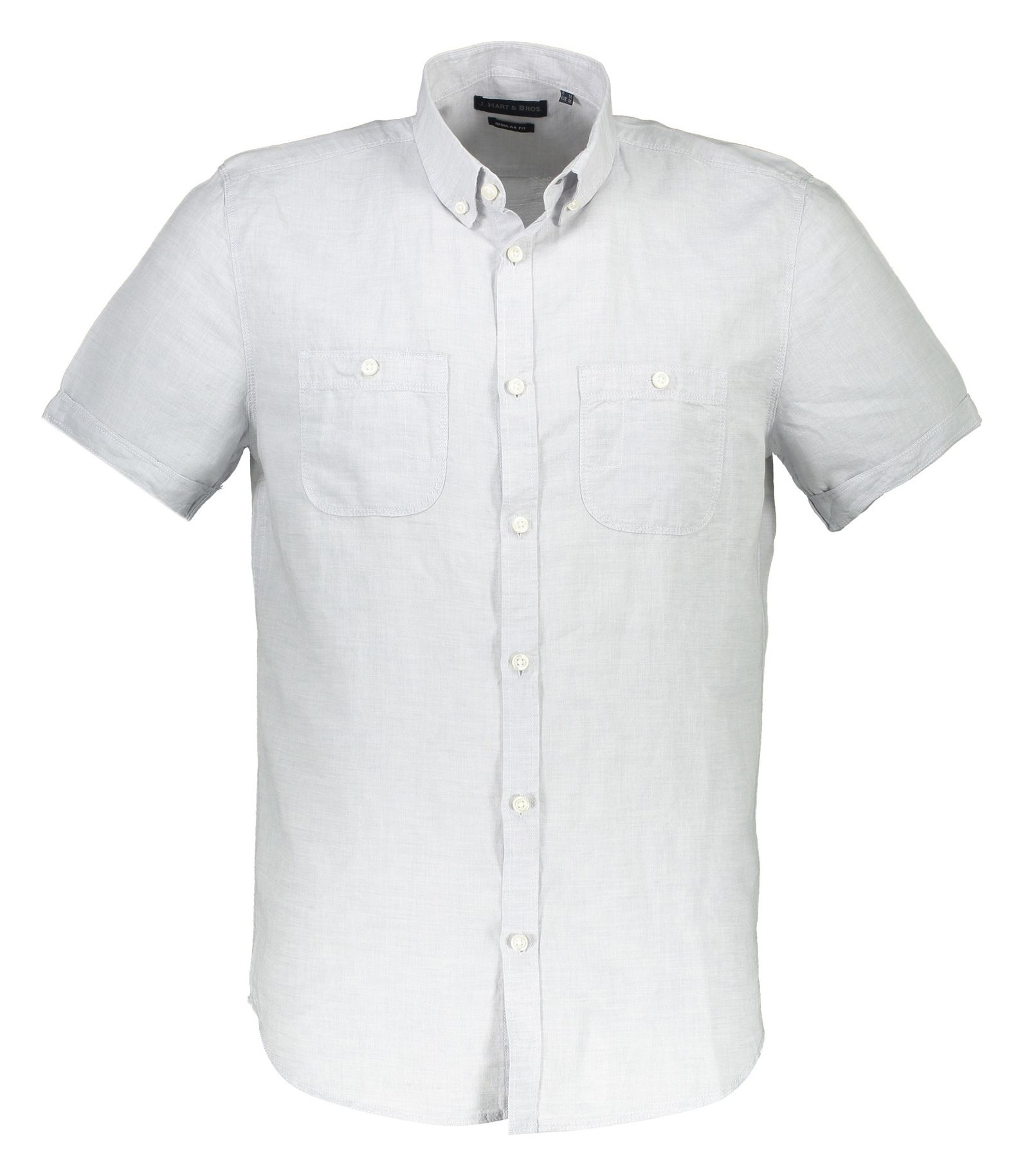 پیراهن آستین کوتاه مردانه - یوپیم - طوسي روشن - 2