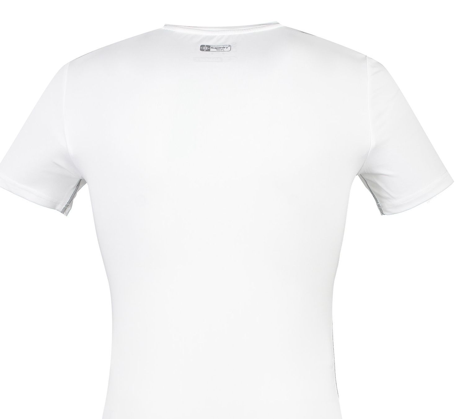 تی شرت یقه گرد مردانه - سوپردرای - سفيد - 4