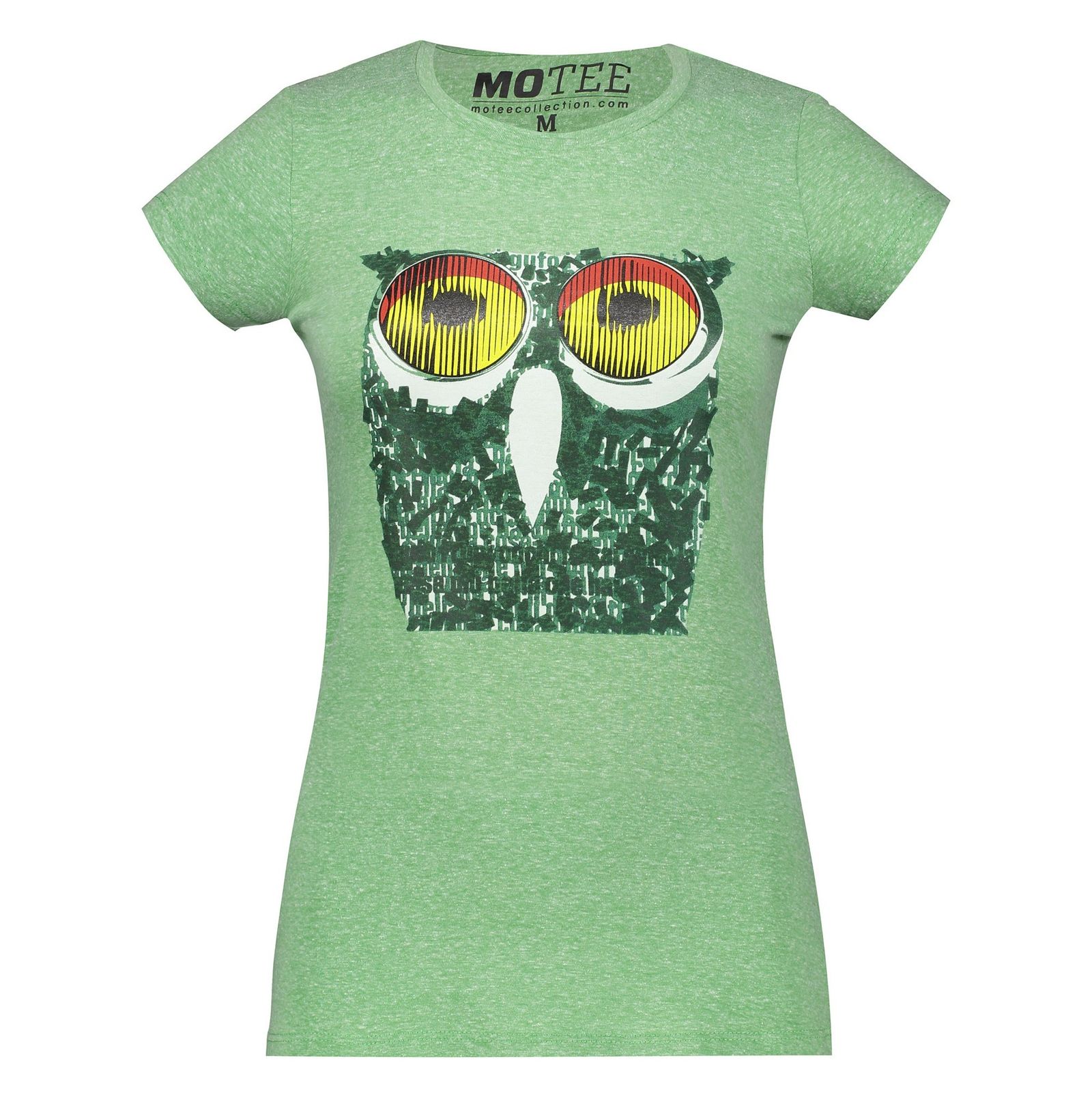 تی شرت یقه گرد زنانه - متی - سبز - 2