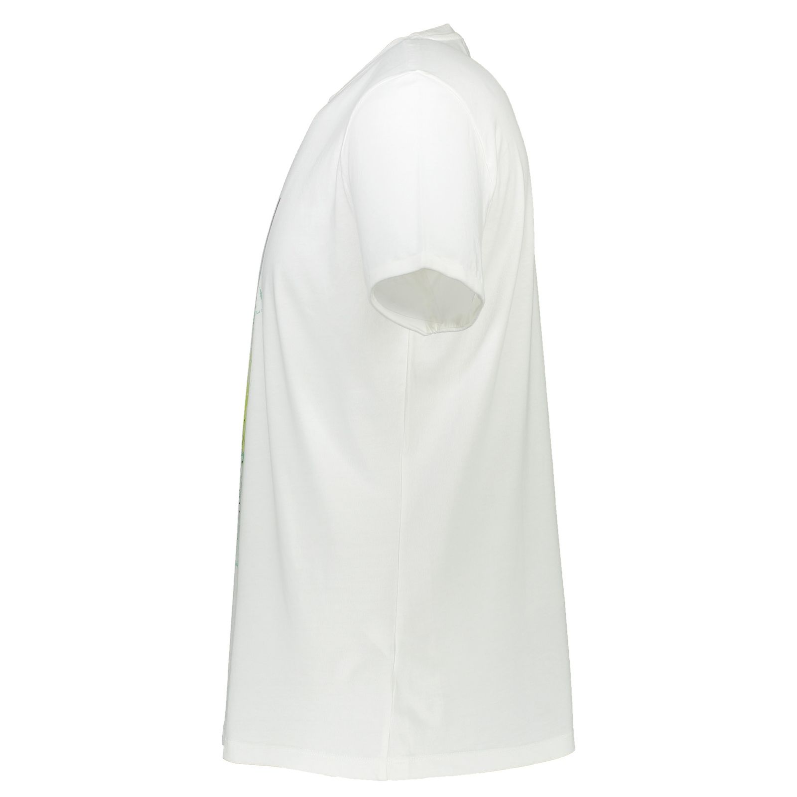 تی شرت نخی یقه گرد مردانه - یوپیم - سفيد - 3