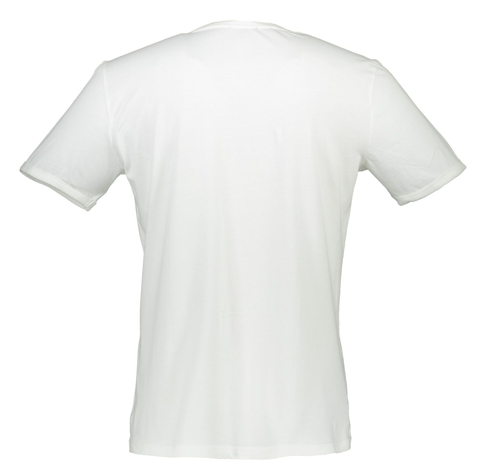 تی شرت نخی یقه گرد مردانه - یوپیم - سفيد - 4