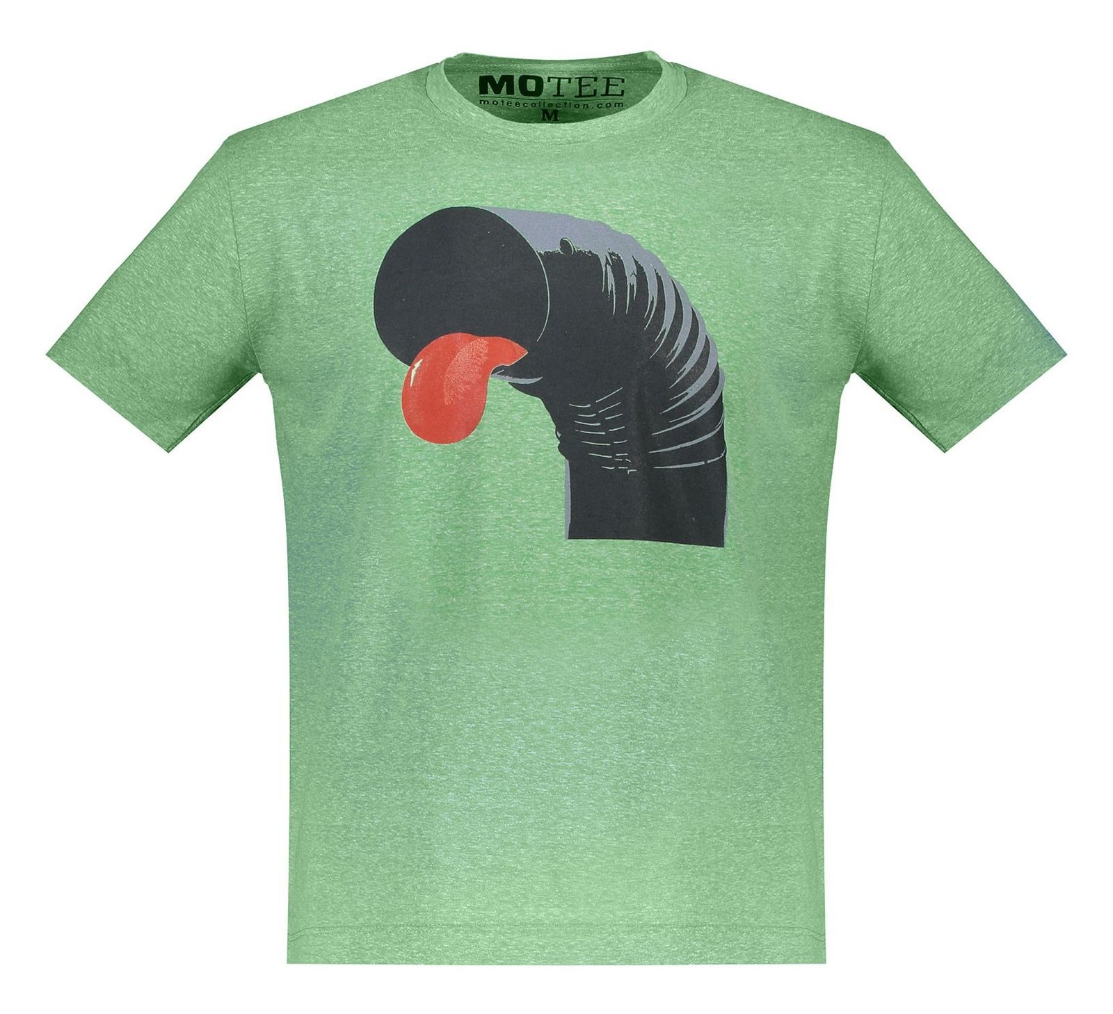 تی شرت یقه گرد مردانه - متی - سبز - 1
