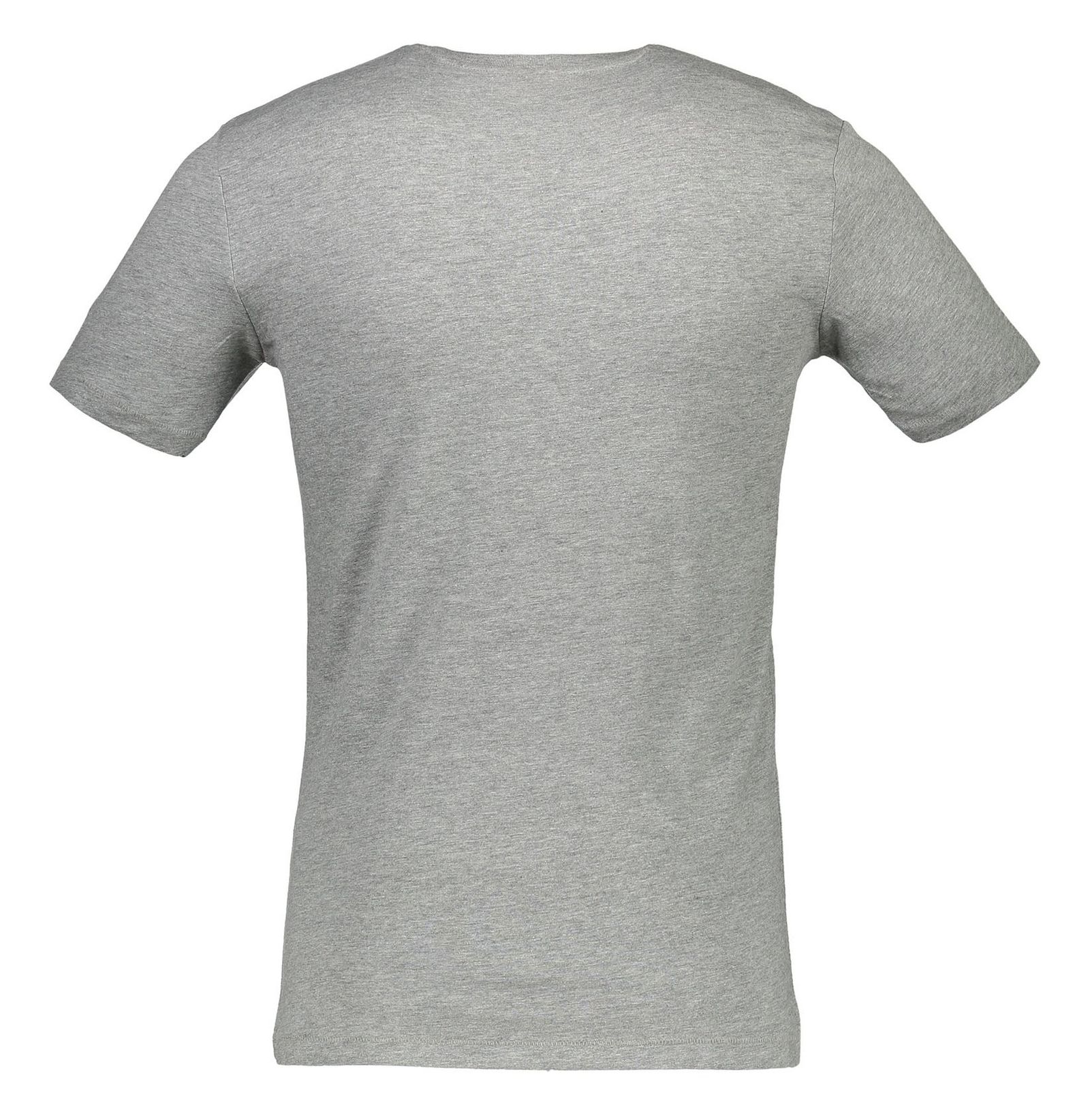 تی شرت نخی یقه گرد مردانه - مینیموم - طوسي - 3