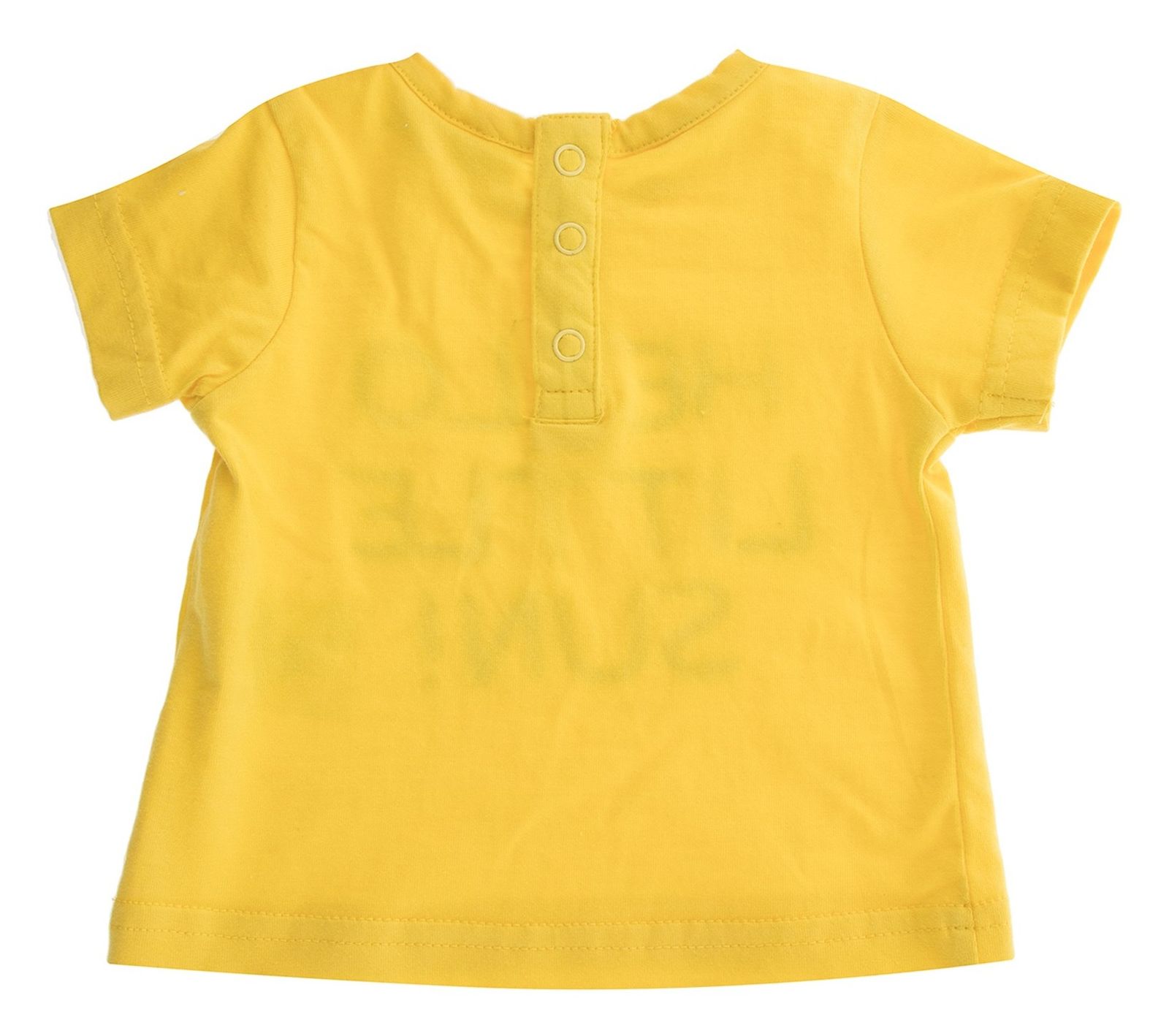 تی شرت و شلوارک نخی نوزادی پسرانه - بلوکیدز - زرد و سرمه اي - 4