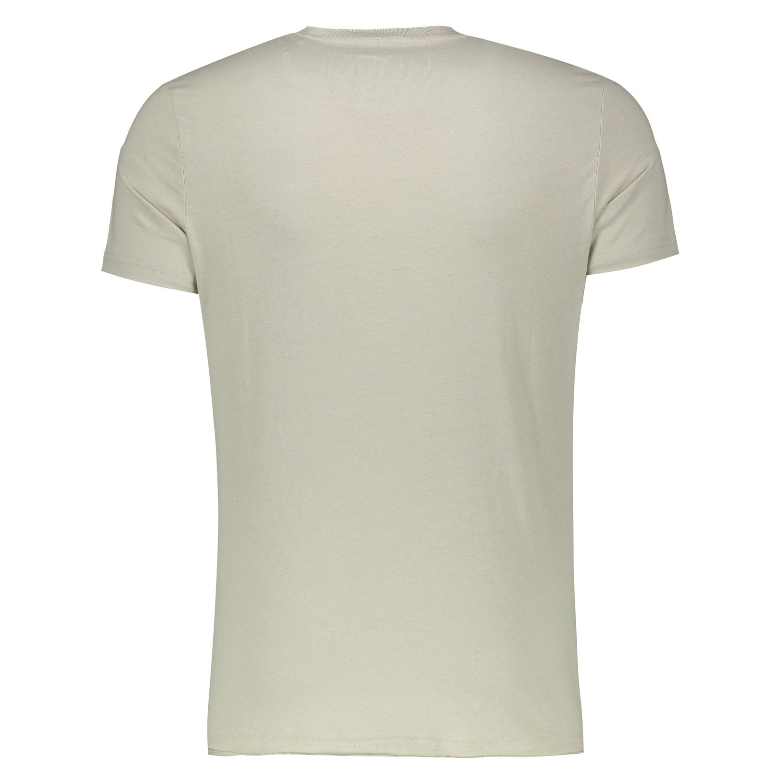 تی شرت نخی یقه گرد مردانه - یوپیم - کرم - 3