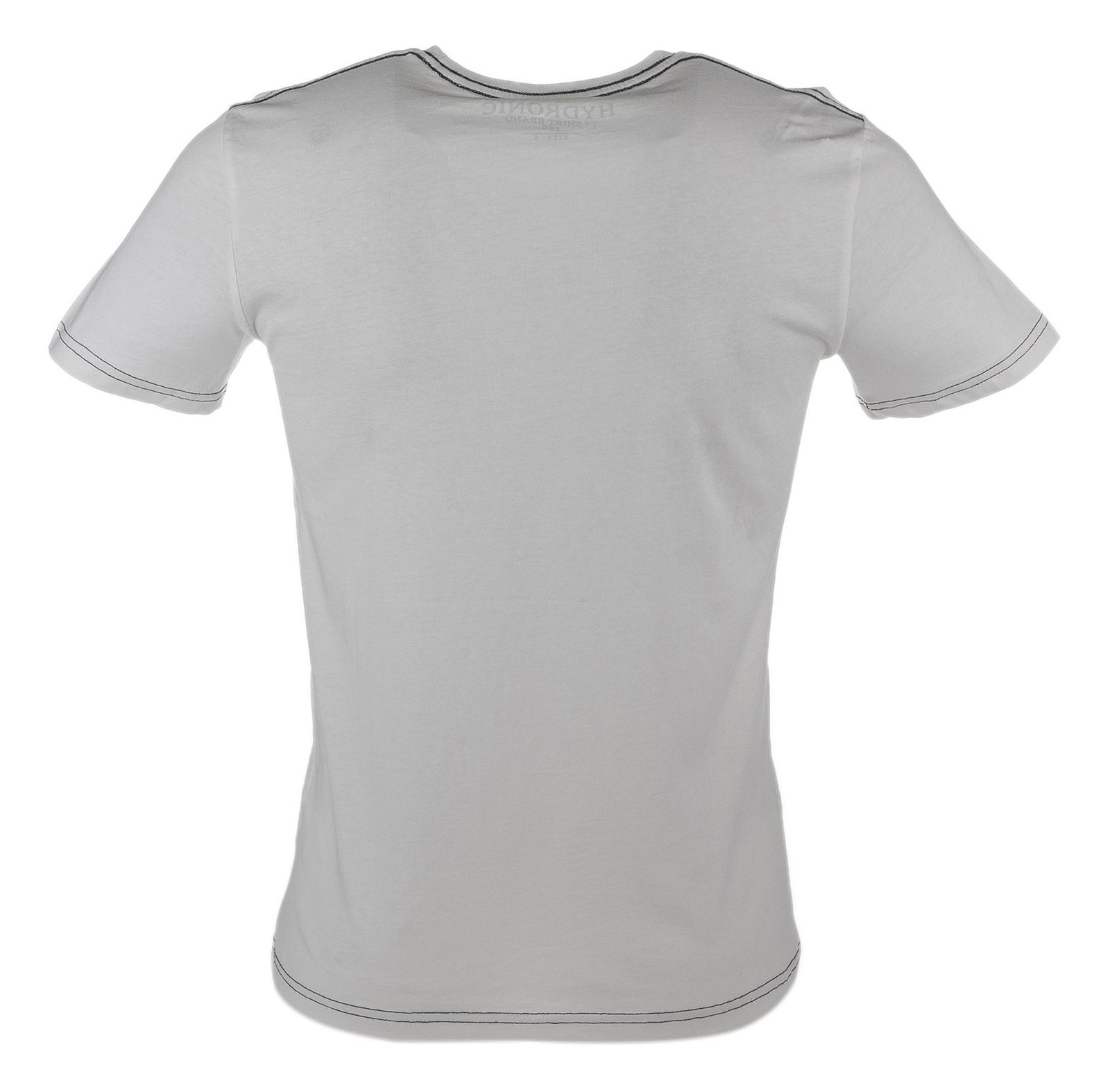 تی شرت نخی یقه گرد مردانه - یوپیم - سفيد - 4