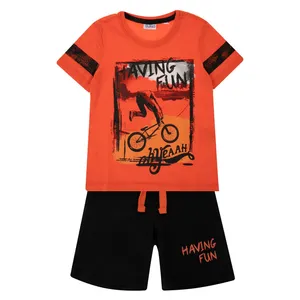 تی شرت و شلوار نخی پسرانه - بلوکیدز