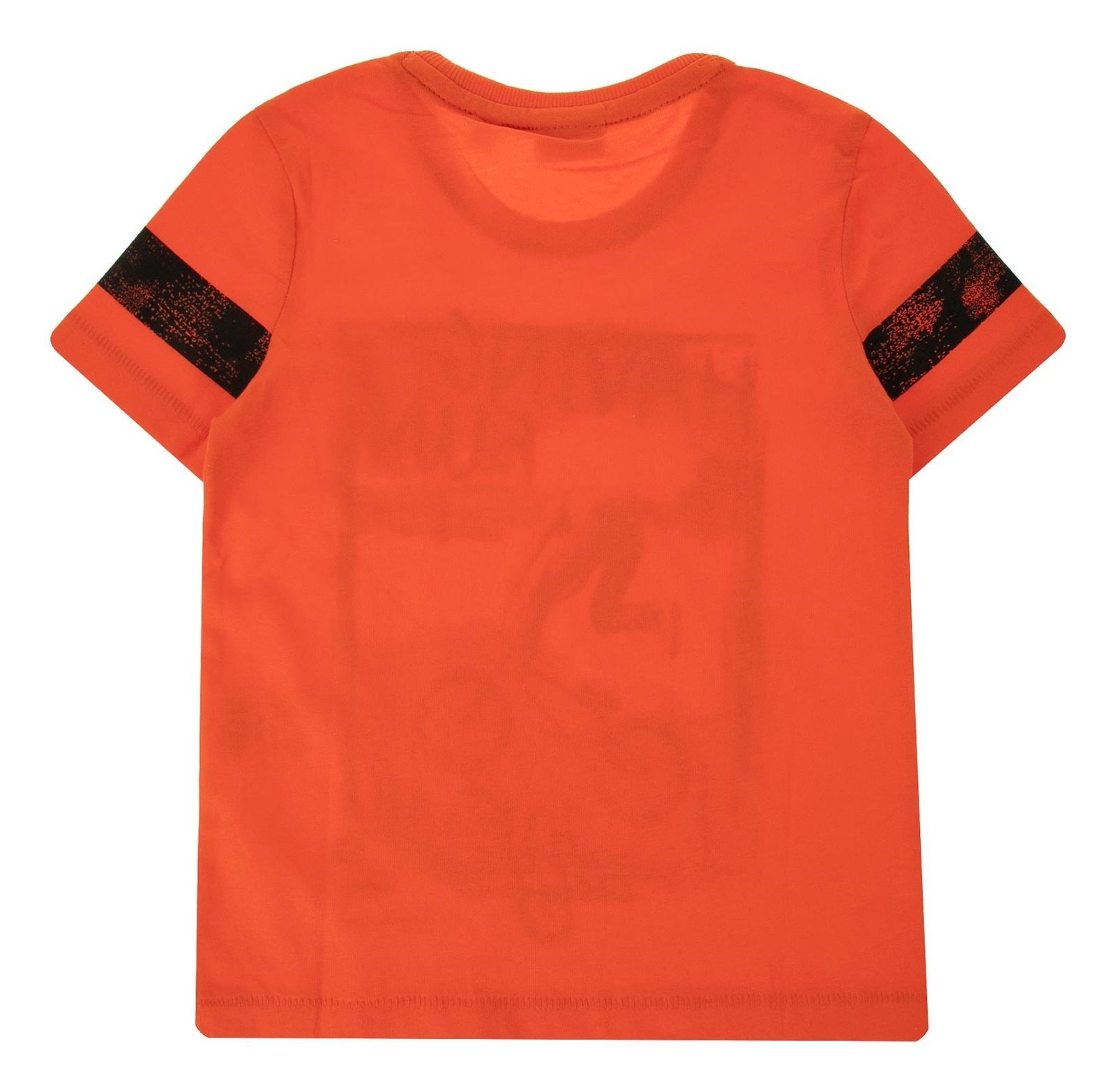 تی شرت و شلوار نخی پسرانه - بلوکیدز - نارنجي - 4