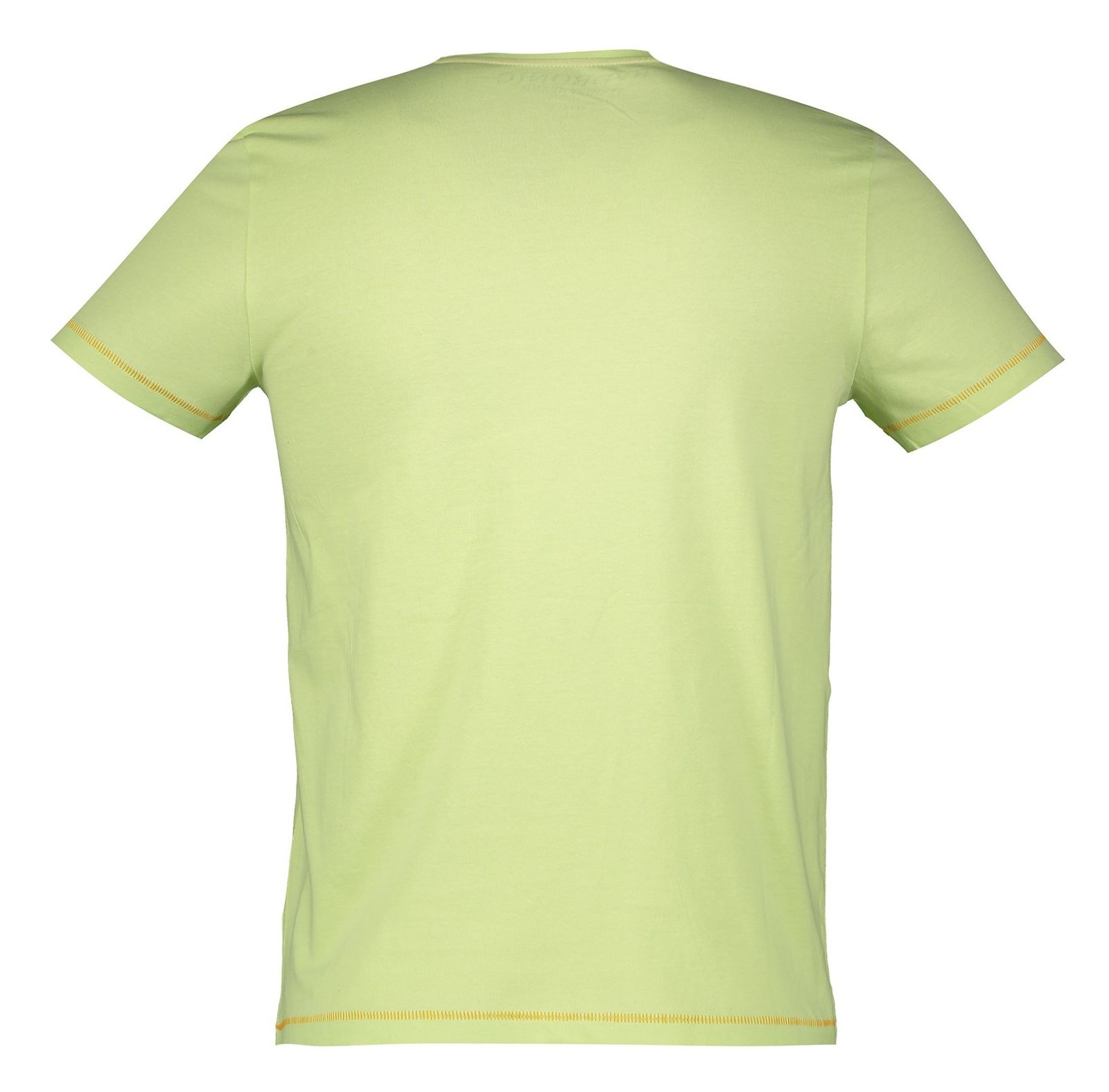 تی شرت نخی یقه گرد مردانه - یوپیم - سبز روشن - 3