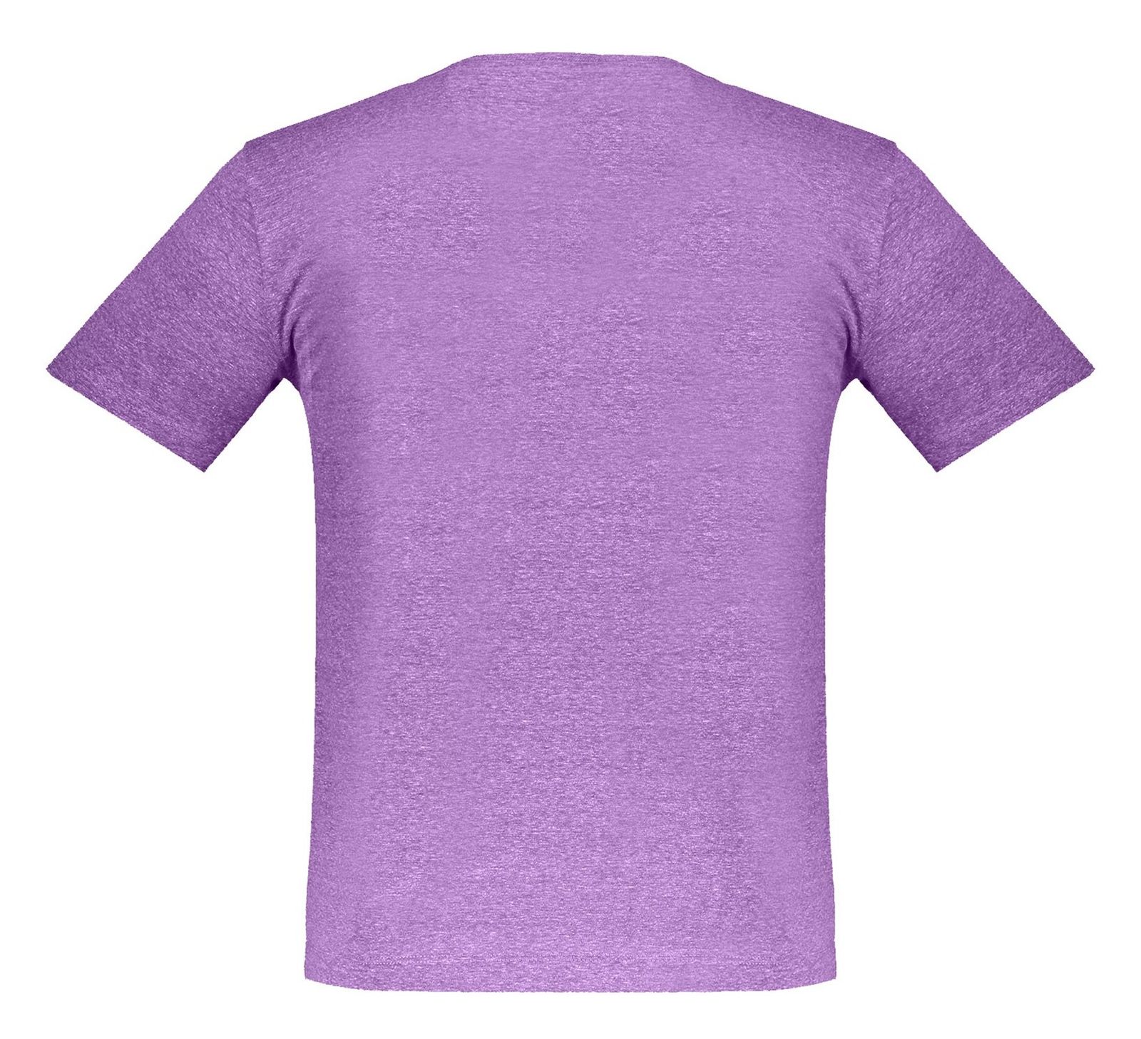 تی شرت یقه گرد مردانه - متی - بنفش - 4