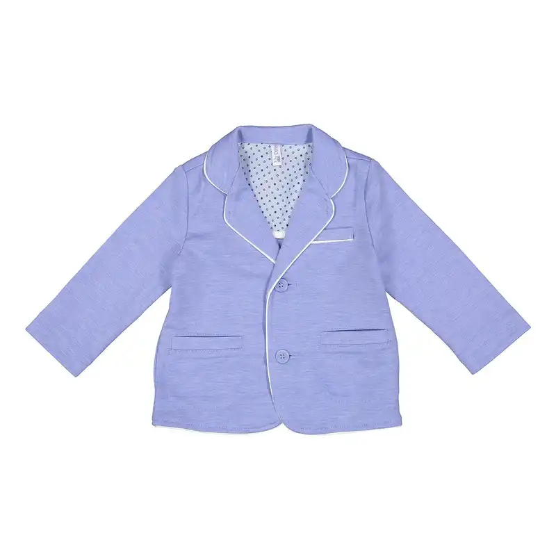 کت نخی یقه برگردان نوزادی پسرانه - ایدکس