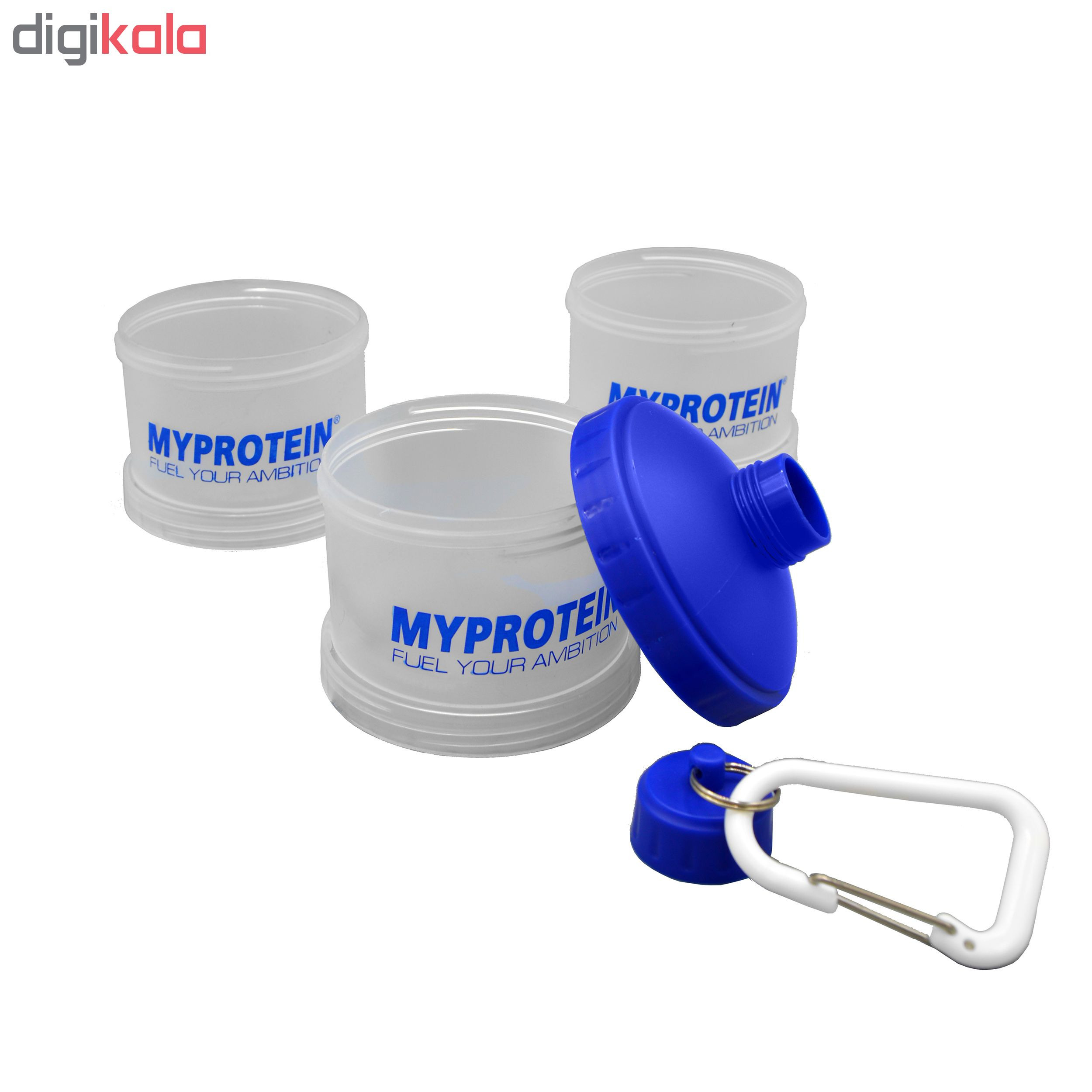 محفظه نگهداری قرص و پودر مای پروتیین مدل 3G - BU