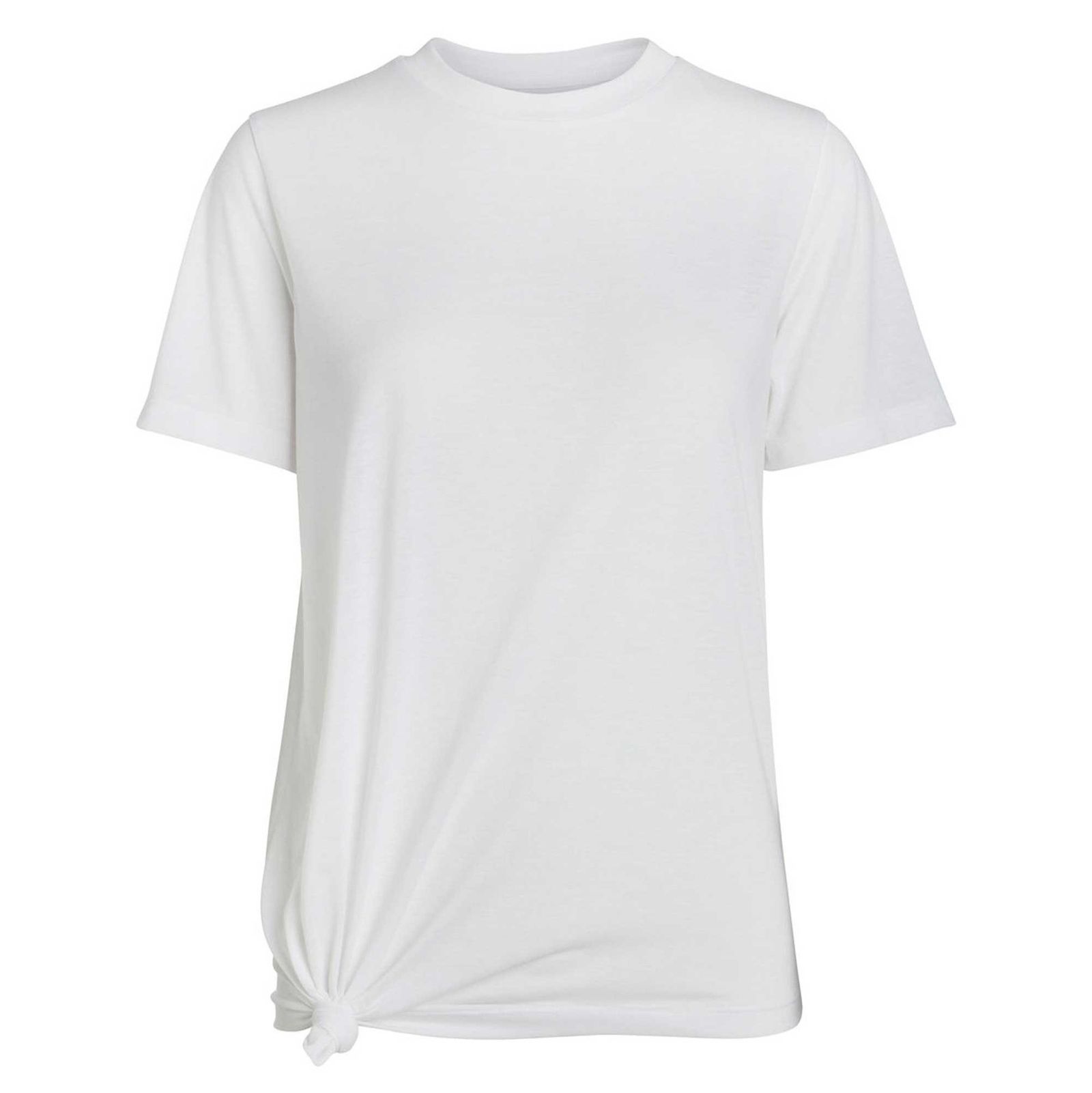 تی شرت یقه گرد زنانه - پی سز - سفيد - 1
