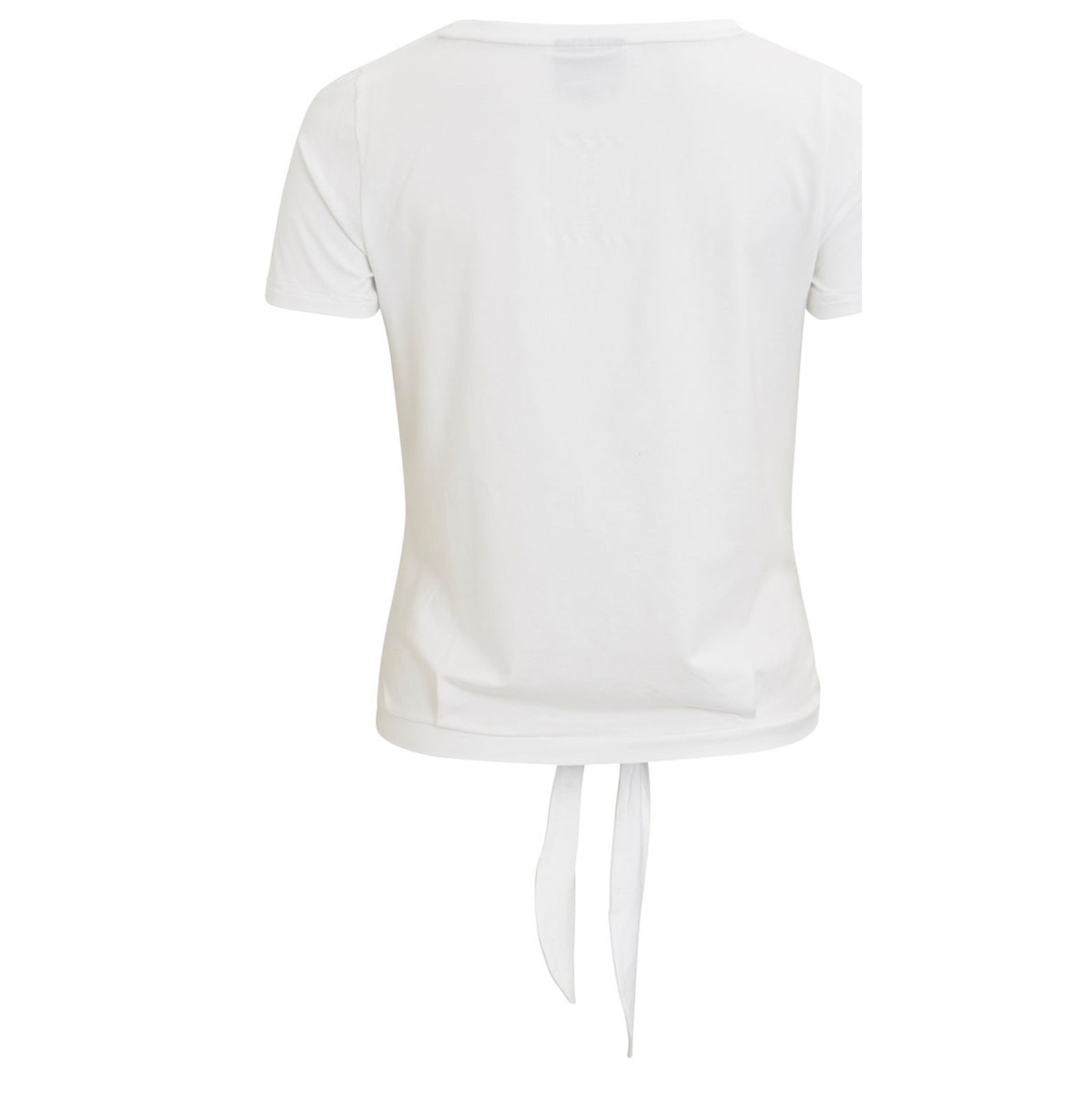 تی شرت یقه گرد زنانه - آبجکت - سفيد - 3