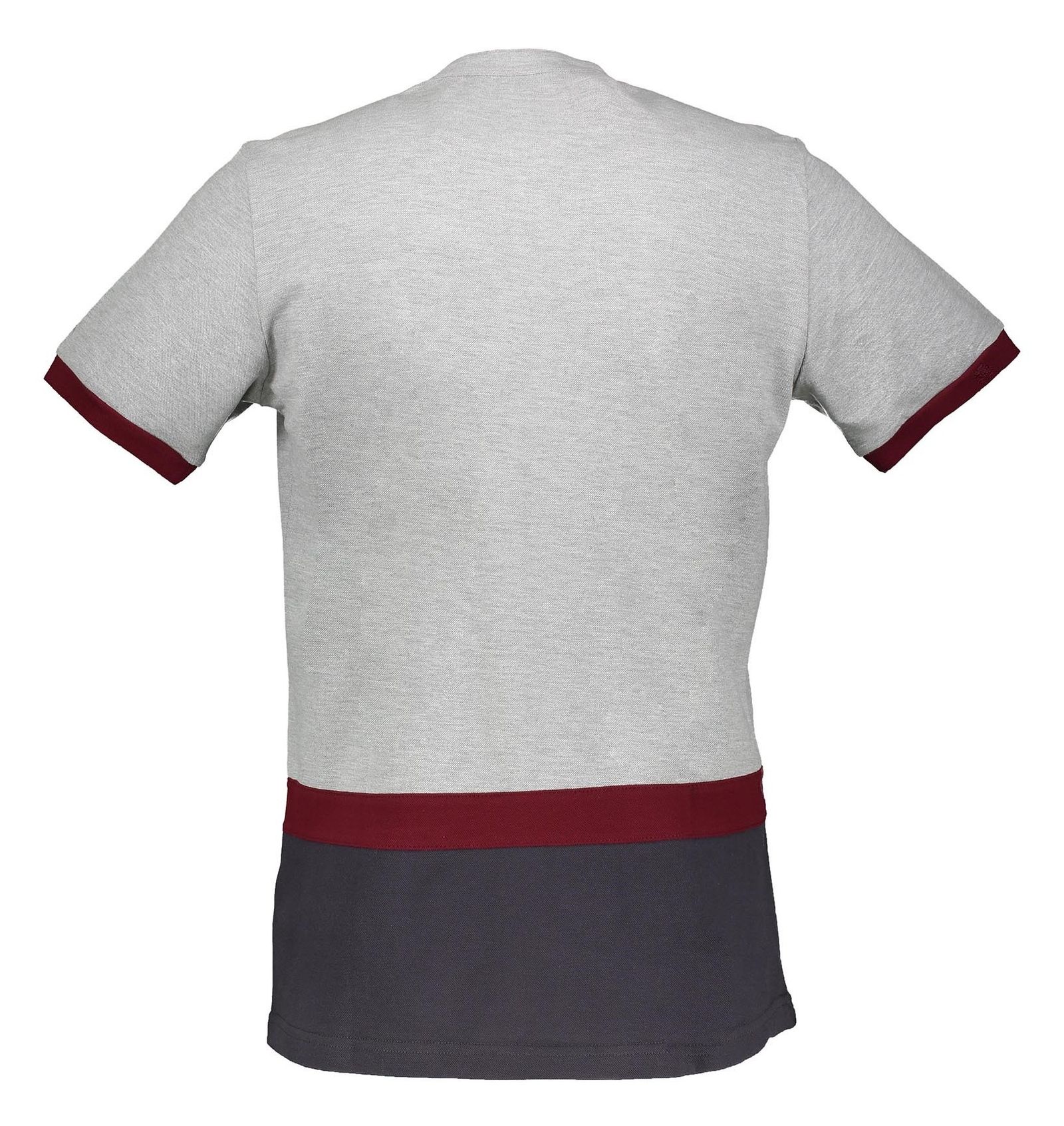 تی شرت نخی یقه گرد مردانه - جامه پوش آرا - طوسي - 3